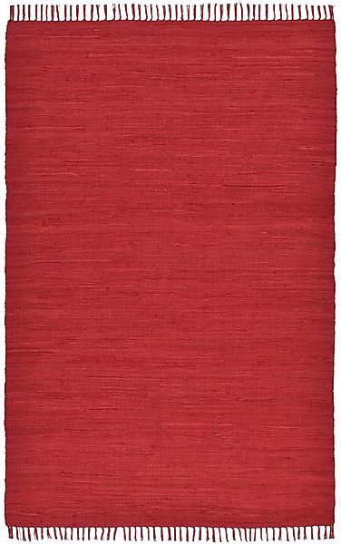 THEKO Teppich »Happy Cotton Fleckerl, handgewebt«, rechteckig, 5 mm Höhe, F günstig online kaufen