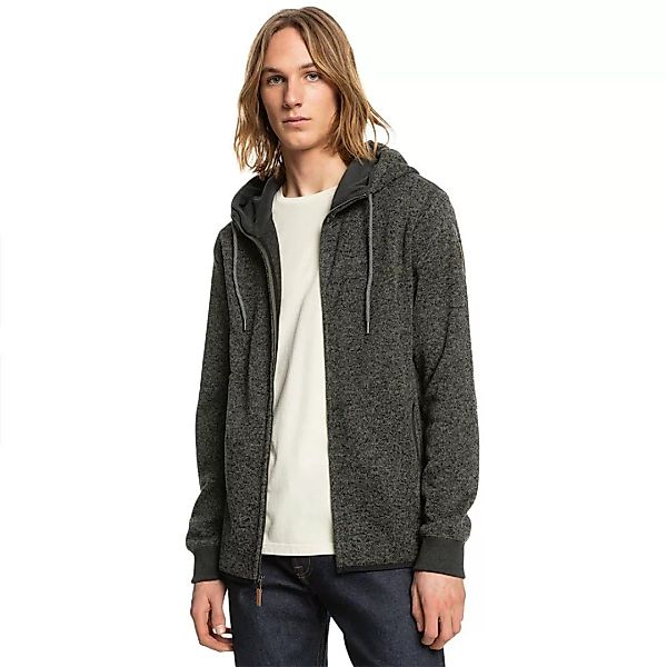 Quiksilver Keller Sweatshirt Mit Reißverschluss S Dark Grey Heather günstig online kaufen