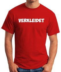 MoonWorks Print-Shirt Herren T-Shirt Verkleidet Fasching günstig online kaufen