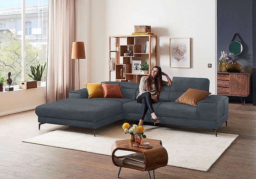 W.SCHILLIG Ecksofa »piedroo, Designsofa mit tollem Sitzkomfort, elegant und günstig online kaufen