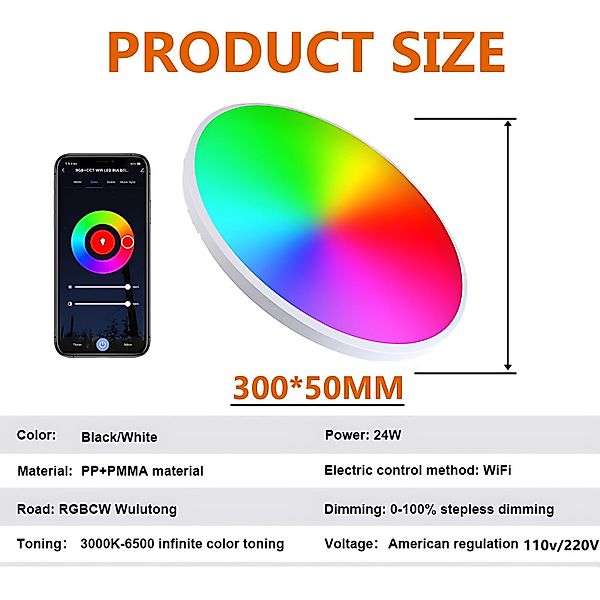 BlingBin LED Deckenleuchte Smart LED Deckenleuchte günstig online kaufen