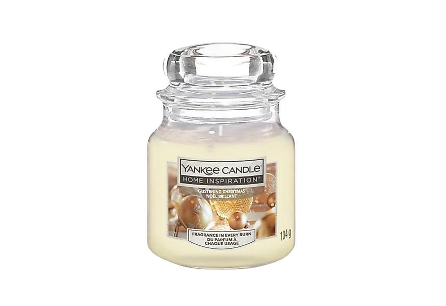 Yankee Candle Duftkerze Yankee Candle Glistening Christmas Duftkerze 104g K günstig online kaufen