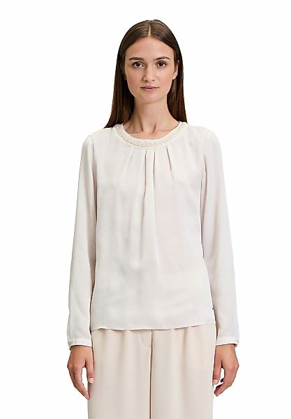 Betty&Co Schlupfbluse "Betty & Co Damen Schlupfbluse mit Perlen" günstig online kaufen