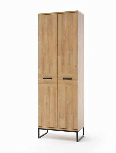 expendio Mehrzweckschrank Torrico 2 Grandson Oak 66x196x38 melaminbeschicht günstig online kaufen