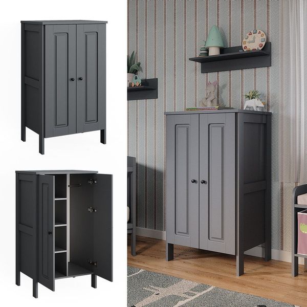 VitaliSpa® Kleiderschrank Ajaton, Grau, 70 x günstig online kaufen