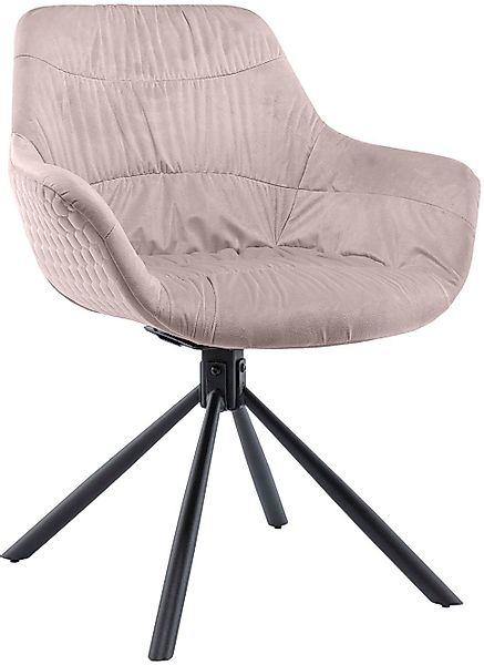 SalesFever Esszimmerstuhl "Rimini Armlehnstuhl: Sitzkomfort fürs Esszimmer" günstig online kaufen