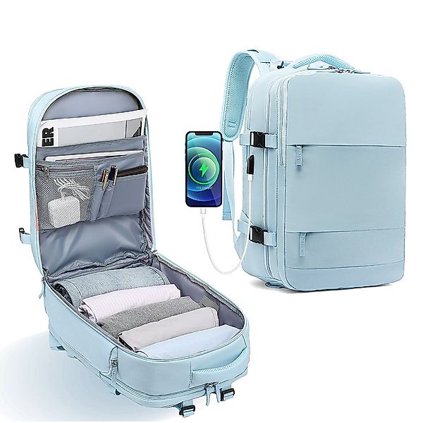 TAN.TOMI Reiserucksack 22L Groß Handgepäck Rucksack günstig online kaufen