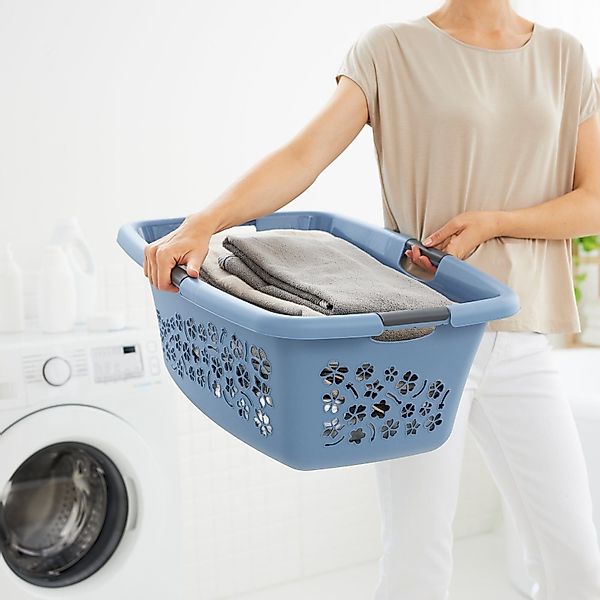 ROTHO Wäschekorb Flowers Wäschekorb 50l mit günstig online kaufen