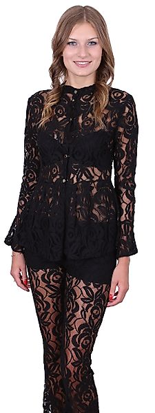 Sarcia.eu Spitzenbluse John Zack Schwarze Spitzenbluse günstig online kaufen