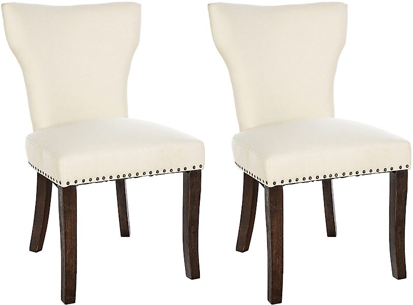 CLP Esszimmerstuhl Zadar (2er Set), Stoffbezug günstig online kaufen