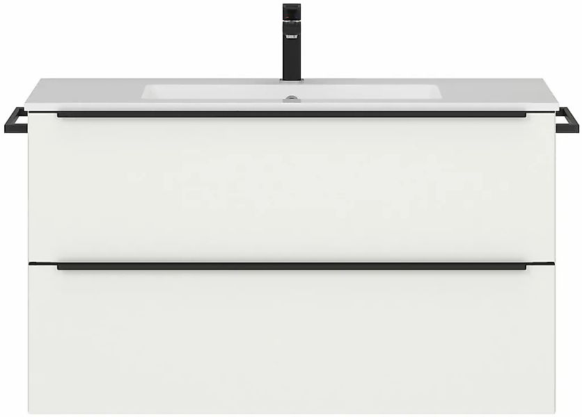 nobilia Waschtisch-Set "Levere" vormontiert, mit Soft-Close, 1 Stk. tlg. günstig online kaufen