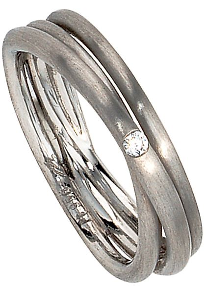 JOBO Fingerring "Ring mit Diamant", 950 Platin günstig online kaufen
