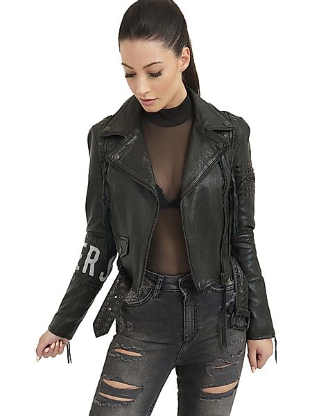 trueprodigy Lederjacke Ava mit Print und günstig online kaufen