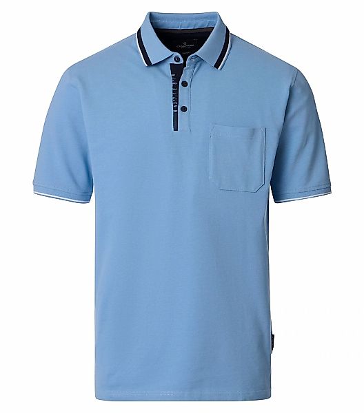 CASAMODA Poloshirt "CASAMODA Polo-Shirt uni" günstig online kaufen