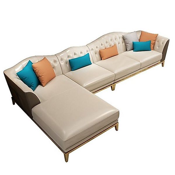 JVmoebel Ecksofa Polster Couch Wohnlandschaft Polster Sitz Garnitur Sofa L günstig online kaufen