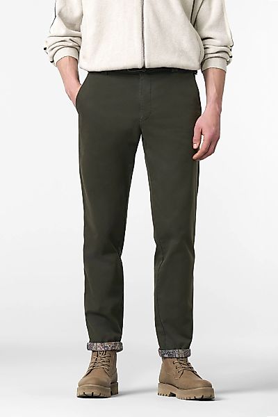 MEYER Chinos "BONN" mit buntgewebtem Thermofutter günstig online kaufen
