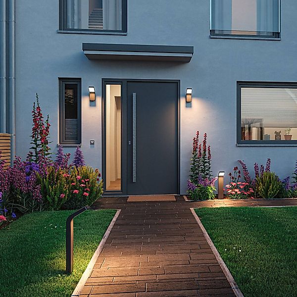 Paulmann LED Außen-Wandleuchte »Kulma IP44 90x174mm 3000K 7,5W 520lm 230V A günstig online kaufen