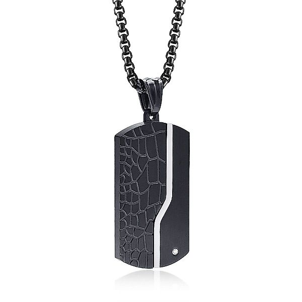 KARMA Kette mit Anhänger Dog Tag günstig online kaufen