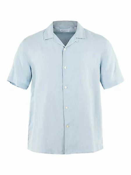 KnowledgeCotton Apparel Kurzarmhemd WAVE SS linen box fit shirt günstig online kaufen
