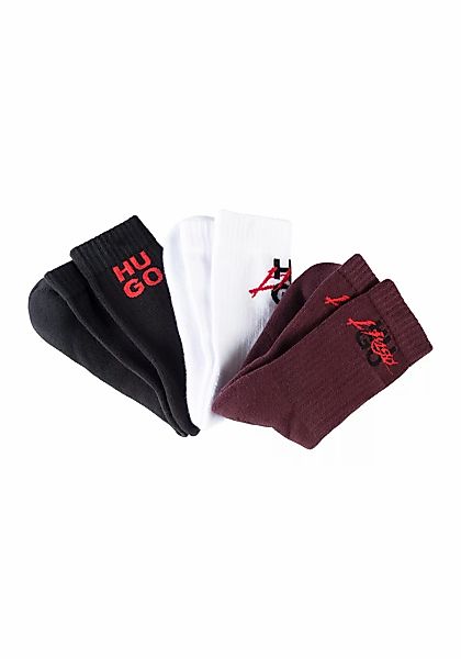 HUGO Underwear Freizeitsocken "3P QS THRILLER CC", (Packung, 3 Paar, 3er-Pa günstig online kaufen