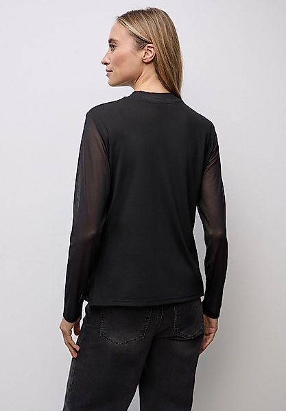 STREET ONE Langarmshirt mit Turtleneck günstig online kaufen