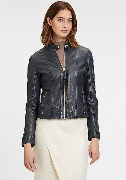 Mauritius Lederjacke GWFjella mit Reißverschluss, kleiner günstig online kaufen