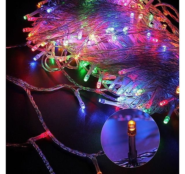 Qualra LED-Lichterkette 10-100LEDs Lichterkette Batterie Weihnachtsbeleucht günstig online kaufen