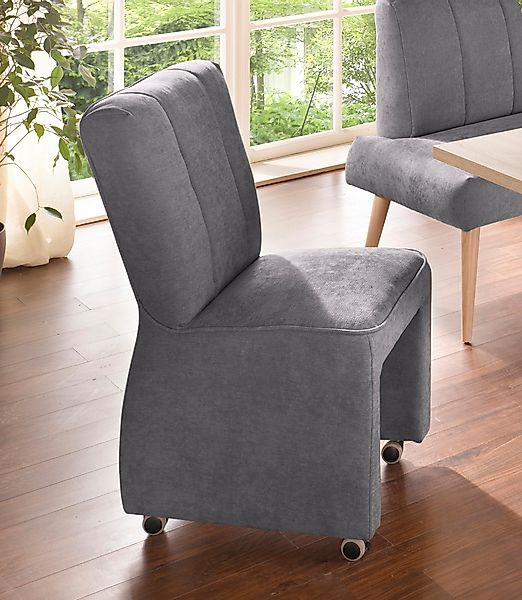 exxpo - sofa fashion Sessel "Costa, Loungesessel, Hochlehnsessel, auf Rolle günstig online kaufen