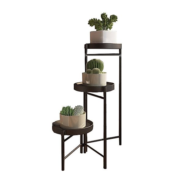 GarveeMore Blumenständer Neu Metall-Pflanzenständer Zusammenklappbares mehr günstig online kaufen