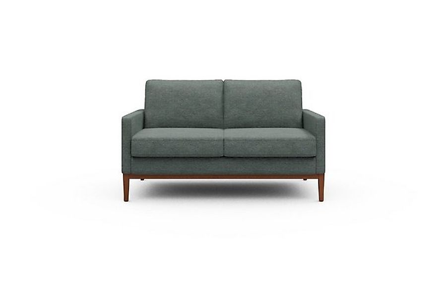 moebelfaktor Sofa Bodo 2-Sitzer, Retro-Design, elegante Linien, stabile Hol günstig online kaufen