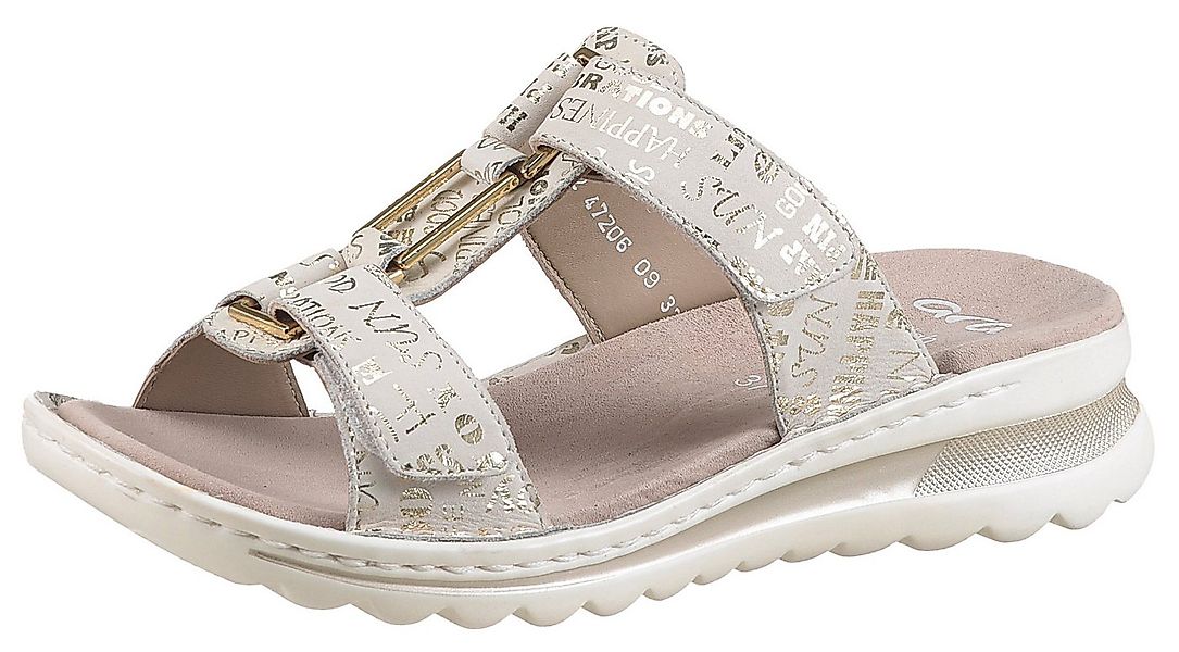 Ara TAMPA Pantolette, Keilabsatz, Sommerschuh, Schlappen mit Schmuckelement günstig online kaufen