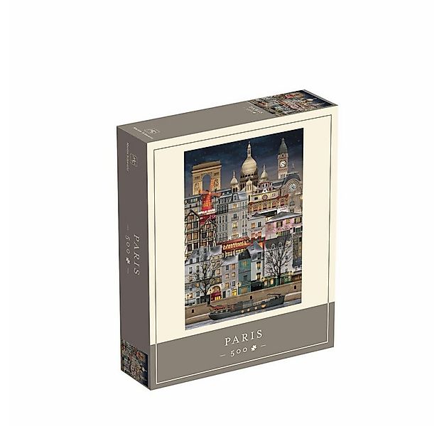 Martin Schwartz Puzzle Paris Christmas 33 x 47 cm, 500 Puzzleteile günstig online kaufen
