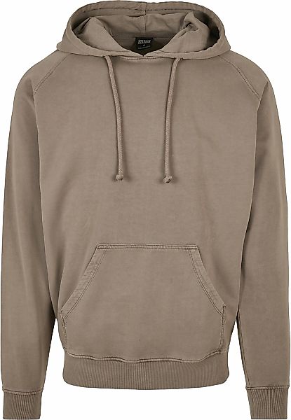 URBAN CLASSICS Rundhalspullover "Urban Classics Herren Overdyed Hoody" 1 St günstig online kaufen
