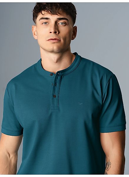 Trigema Poloshirt "TRIGEMA Poloshirt mit Stehkragen", 1 Stk. günstig online kaufen
