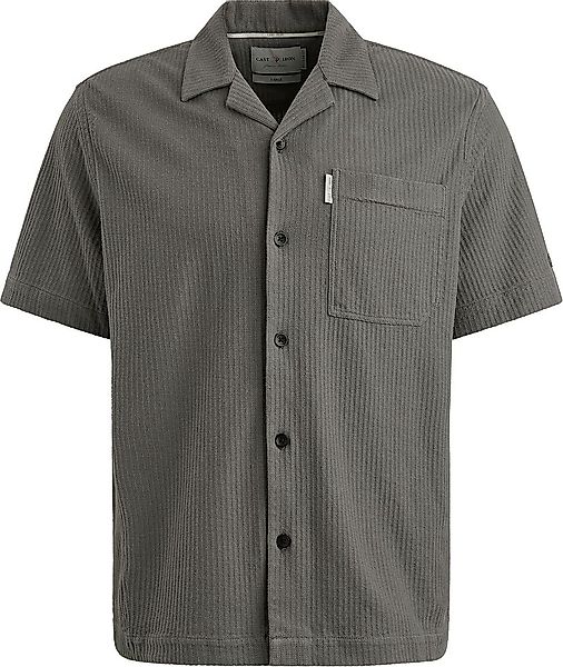 Cast Iron Kurzarm-Shirt Jersey Structure Taupe - Größe M günstig online kaufen