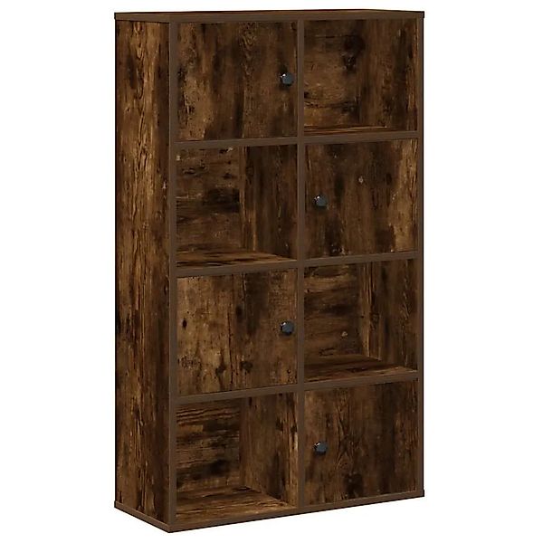 vidaXL Bücherregal Räuchereiche 60x24x101,5 cm Holzwerkstoff 860395 günstig online kaufen