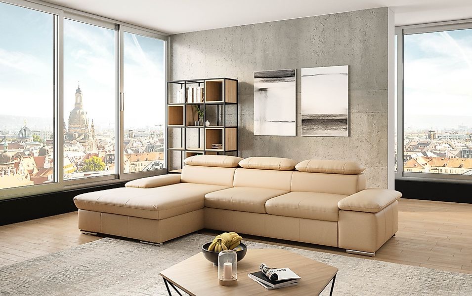 sit&more Ecksofa Valantine L-Form, B: 286 günstig online kaufen