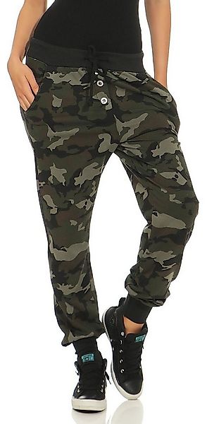 malito more than fashion Jogginghose 8019 Sweathose im Camouflage Look günstig online kaufen