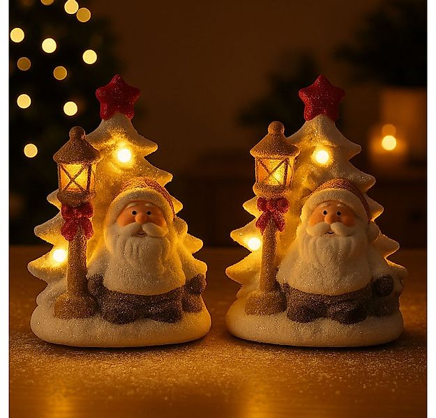 GLOBO LIGHTING LED Dekolicht, LED-Leuchtmittel fest verbaut, Warmweiß, Weih günstig online kaufen