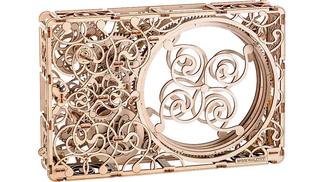 Wooden City 3D-Puzzle Mechanisches Bild Funktionsbausatz günstig online kaufen