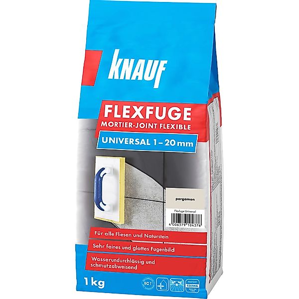 Knauf Flexfuge Universal Pergamon 1 kg günstig online kaufen