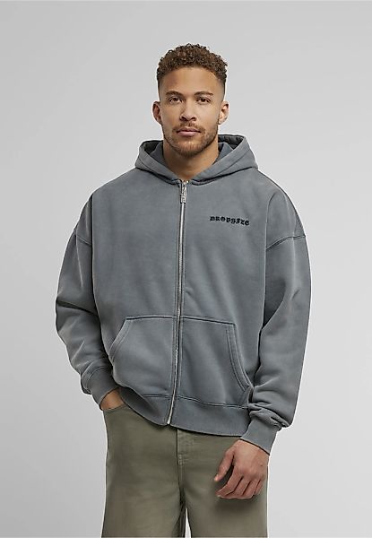 Dropsize Kapuzenpullover "Dropsize SUPER HEAVY OVERSIZE LOGO ZIP HOODIE" 1 günstig online kaufen