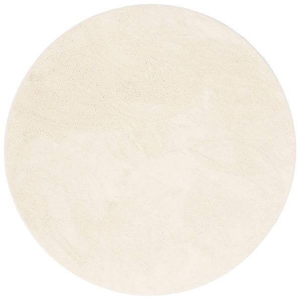 Pergamon Luxus Super Soft Hochflor Teppich Melia Rund Creme 120x120cm günstig online kaufen