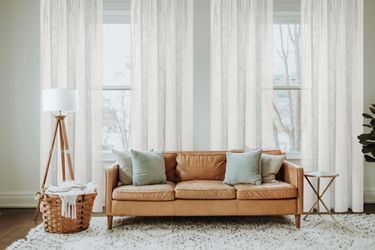 Home Basics Gardine 080530 Kombiband Fertigschal günstig online kaufen