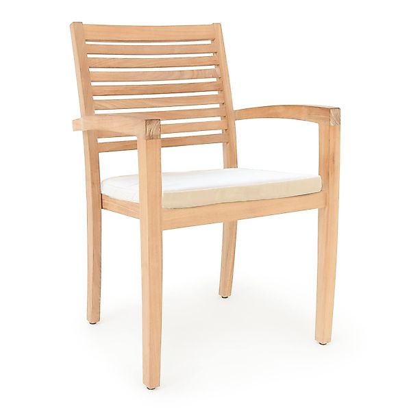 Sitzkissen Toscana Weiß 49x43x6cm günstig online kaufen