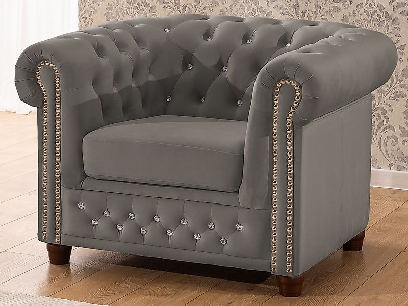 S-Style Möbel Chesterfield-Sessel Cleo Blink aus günstig online kaufen
