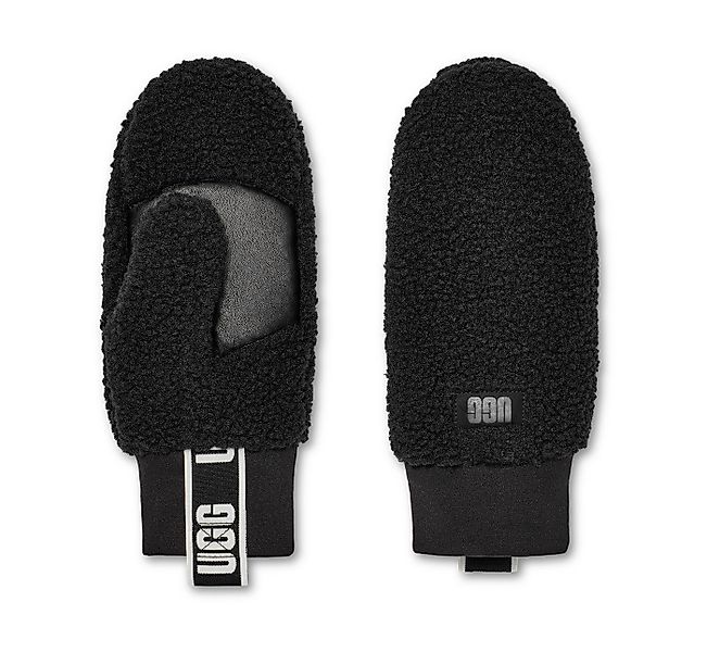UGG Strickhandschuhe UGGfluff Mitten With Logo Tape Fäustlinge aus UGGfluff günstig online kaufen
