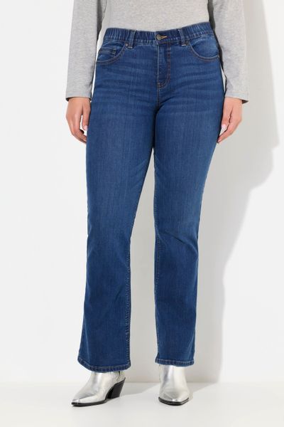 Ulla Popken Regular-fit-Jeans Bootcut-Jeans Marie weites günstig online kaufen