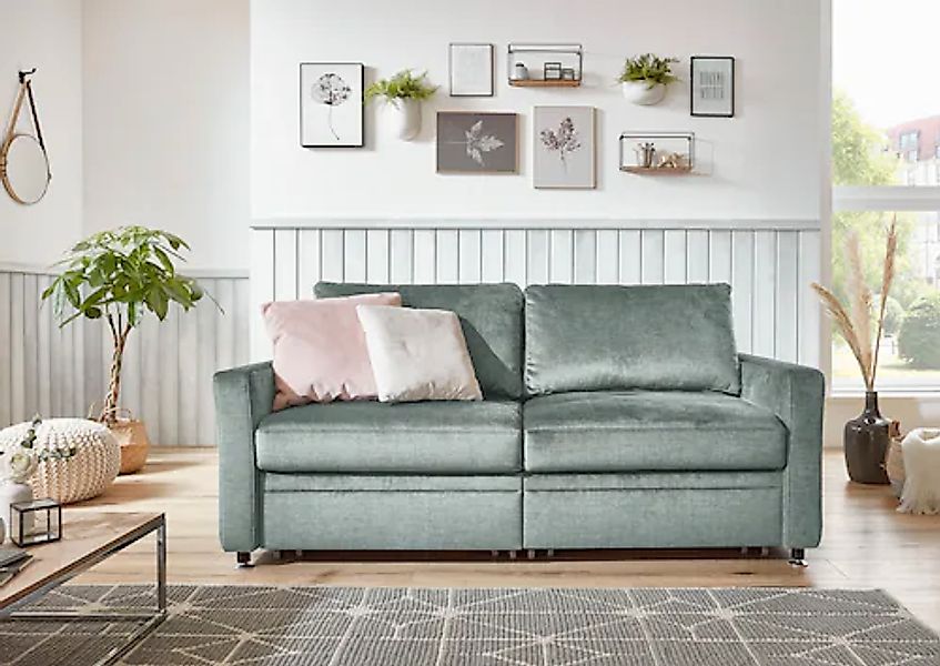 Die PlanBar Schlafsofa »MP-PD19021«, mit Längsschläferfunktion 80 bzw. 160x günstig online kaufen