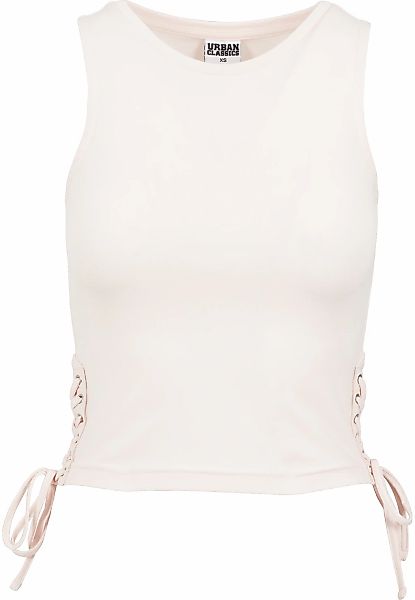 URBAN CLASSICS Tanktop "Urban Classics Damen Ladies Lace Up Cropped Top" 1 günstig online kaufen